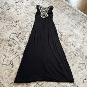 Bobeau black maxi dress